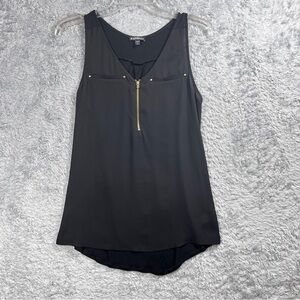 Express Black Sleeveless Tank Top Versatile Style